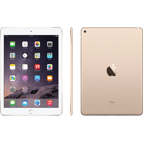 Apple 128GB iPad Air 2 (Wi-Fi Only, Gold) MH1J2LL/A B&H Photo