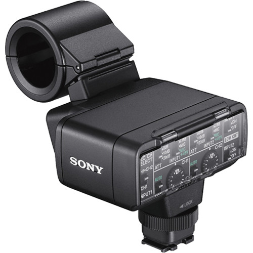 Sony XLR-K2M XLR Adapter Kit with Microphone XLR-K2M B&H Photo