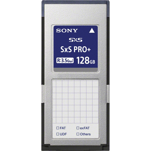 Sony 128GB SxS PRO+ C Series Memory Card SBP128C B&H Photo Video