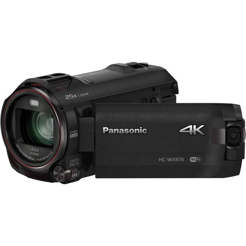 Panasonic HC-WX970K 4K Ultra-HD Camcorder with Twin HC 