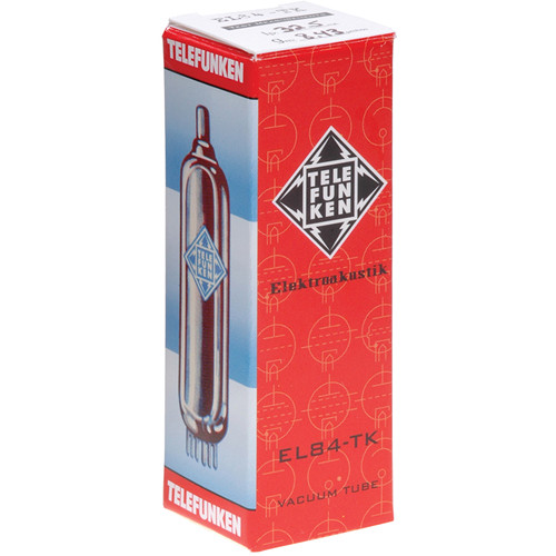 Telefunken EL84-TK Black Diamond Series Vacuum Tube