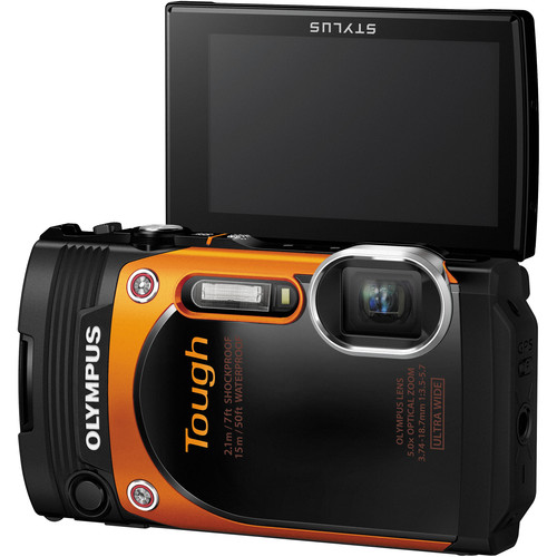 Olympus Stylus Tough TG-860 Digital Camera (Orange) V104170OU000