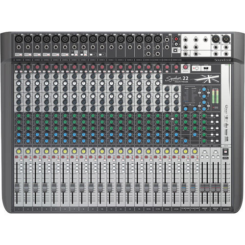 Soundcraft Signature 22 MTK 22-Input Multi-Track Mixer with Effects