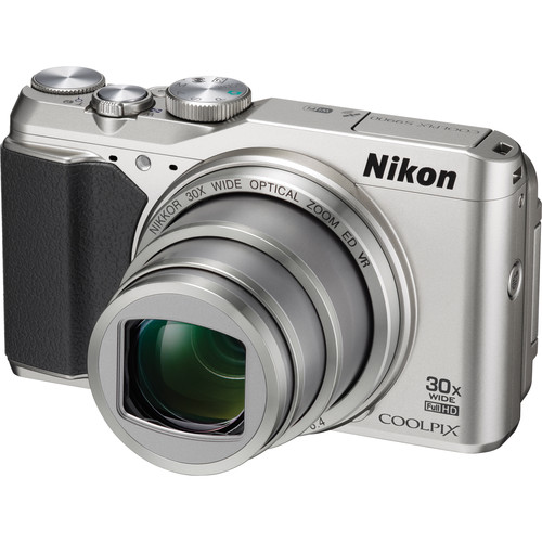 Nikon COOLPIX S9900 Digital Camera (Silver) 26498 B&H Photo Video