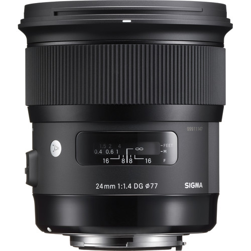 Sigma 24mm f/1.4 DG HSM Art Lens for Sony A 401-205 B&H Photo
