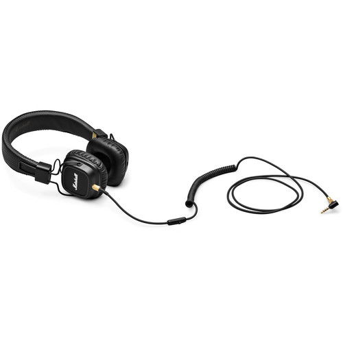  Marshall Major II Bluetooth On-Ear Headphones, Black (4091378)  - Discontinued : Electronics