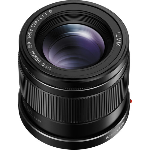 Panasonic Lumix G 42.5mm f/1.7 ASPH. POWER O.I.S. Lens H-HS043K