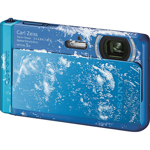 Sony Cyber-shot DSC-TX30 Digital Camera (Blue) DSCTX30/L B&H
