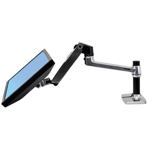 Ergotron LX Desk Mount Monitor Arm (Matte Black) 45-241-224 B&H