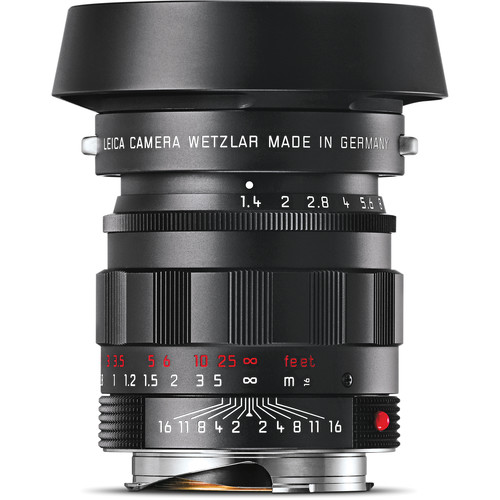 Leica Summilux-M 50mm f/1.4 ASPH. Lens (Black-Chrome Edition)