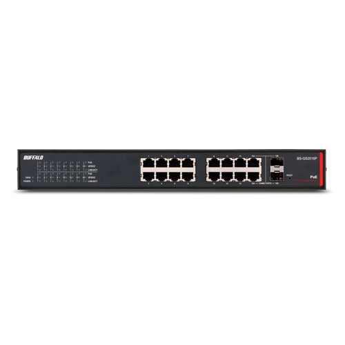 Buffalo BS-GS2016P 16 Gigabit PoE Smart Switch BS-GS2016P B&H