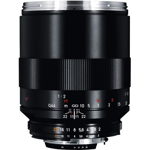 ZEISS Makro-Planar T* 100mm f/2 ZF.2 Lens for Nikon F-Mount Cameras