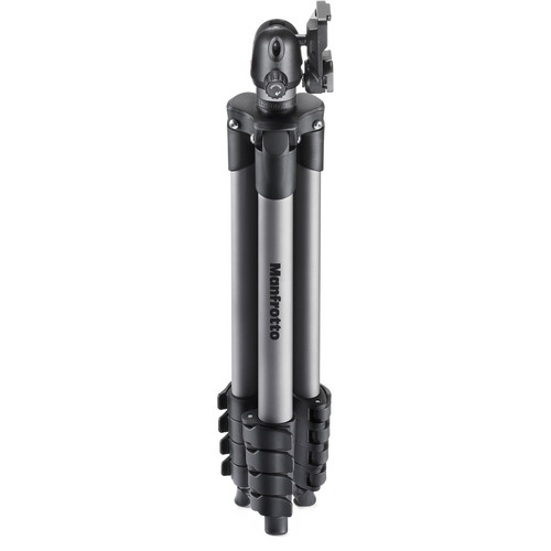 Manfrotto MKCOMPACTADVBH Compact Advanced Aluminum Tripod with Ball Head