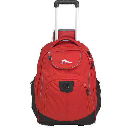 High sierra powerglide on sale wheeled laptop backpack