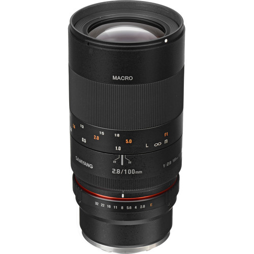 Samyang 100mm f/2.8 ED UMC Macro Lens for Sony E SY100M-E 