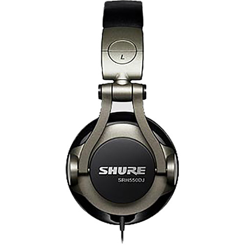 Renewed Smokey Grey Shure SRH550DJ Professional Quality DJ Headphones
