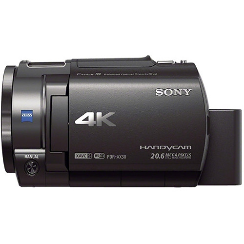 Sony FDR-AX30 4K Ultra HD Handycam Camcorder (64GB, PAL)