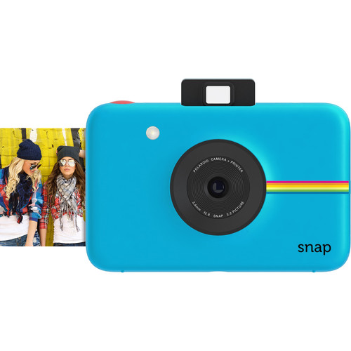 Polaroid Snap Instant Digital Camera (Blue) POLSP01BL B&H Photo
