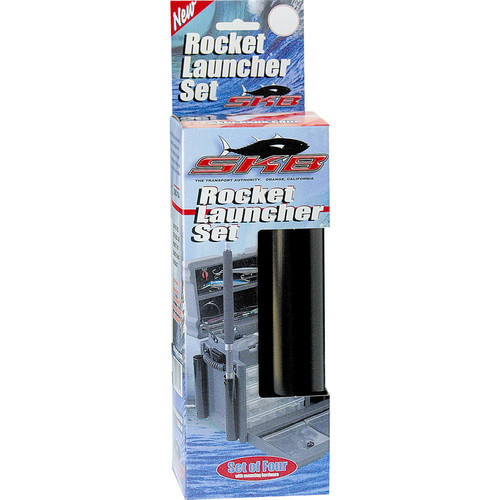 SKB 4-Piece Set of Rocket Launcher Fishing Rod Holders 2SKB-794