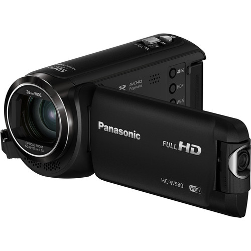 Panasonic HC-W580K Full HD Camcorder with Twin Camera