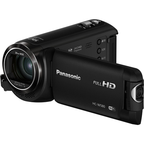 Panasonic HC-W580K HD Camcorder with Twin Camera