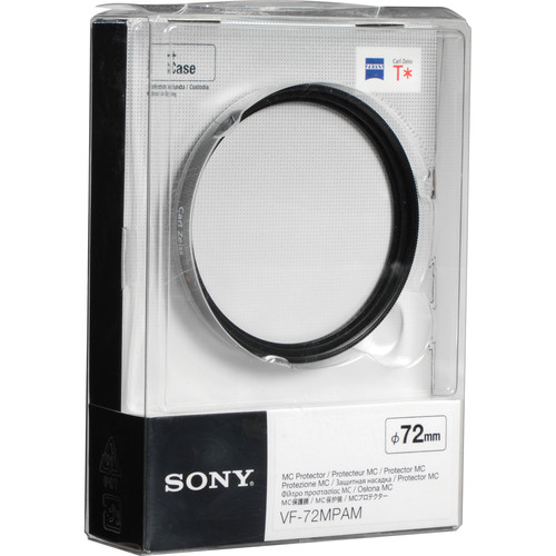 Sony 72mm Multi-Coated (MC) Protector Filter