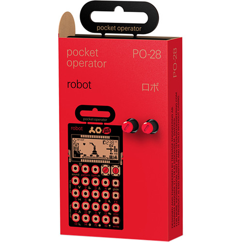 teenage engineering PO-28 Pocket Operator Robot 010.AS.028 B&H