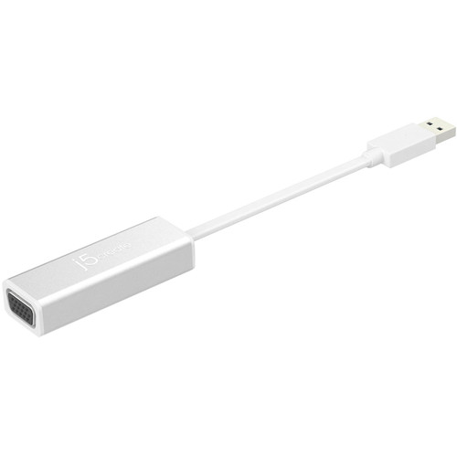 j5create USB 3.1 Gen 1 to VGA Slim Display Adapter