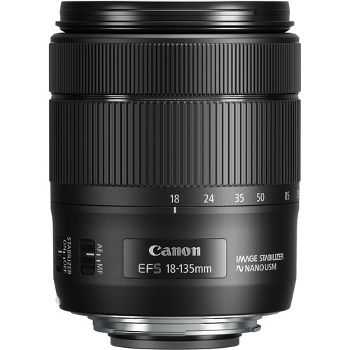 Canon EF-S 18-135mm f/3.5-5.6 IS USM Lens 1276C002 Bu0026H Photo