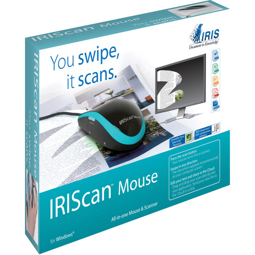 Souris Scanner IRIS Iriscan Mouse 457885 Noir