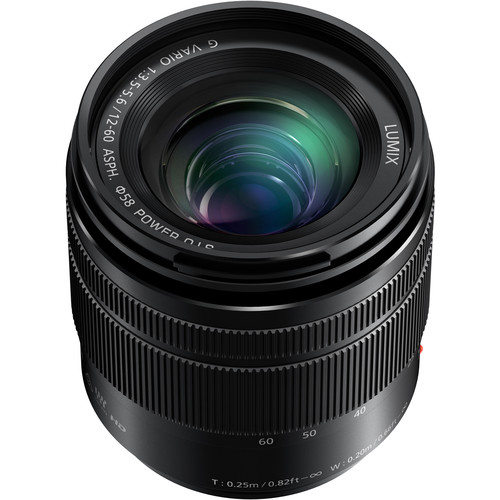 Panasonic Lumix G Vario 12-60mm f/3.5-5.6 OIS Lens for Dmc-g6 GF8 GH4 GM5 GX85