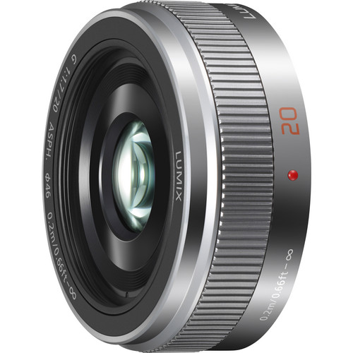 Panasonic Lumix G 20mm f/1.7 II ASPH. Lens (Silver)
