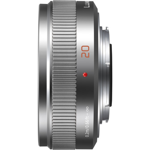 New Panasonic LUMIX G 20mm f1.7 II ASPH. Lens (Silver) - [H-H020A-S