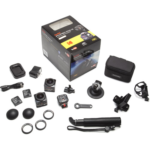 Kodak PIXPRO SP360 4K Action Camera Premier Pack SP360 4K BK3