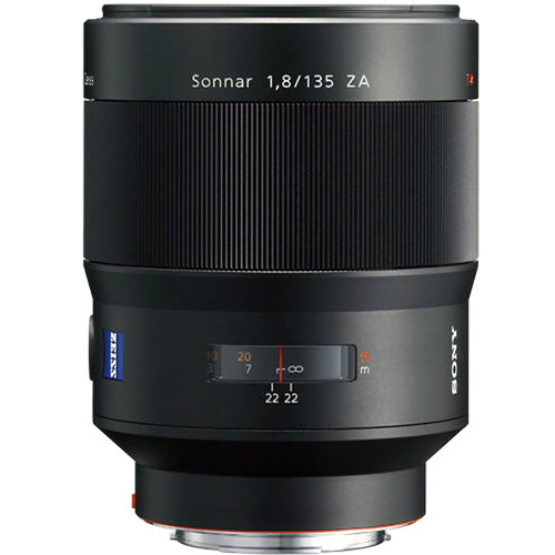 Sony Sonnar T* 135mm f/1.8 ZA Lens SAL135F18Z B&H Photo Video