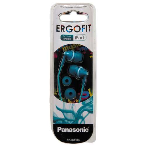 Earbud B&H Panasonic ErgoFit Headphones In-Ear Photo RP-HJE125-Z