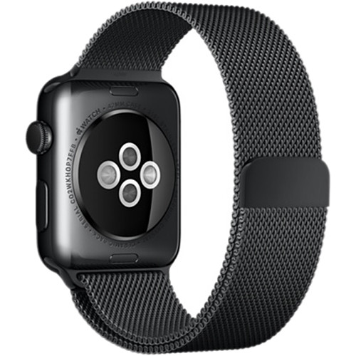 apple watch 4 space black milanese loop