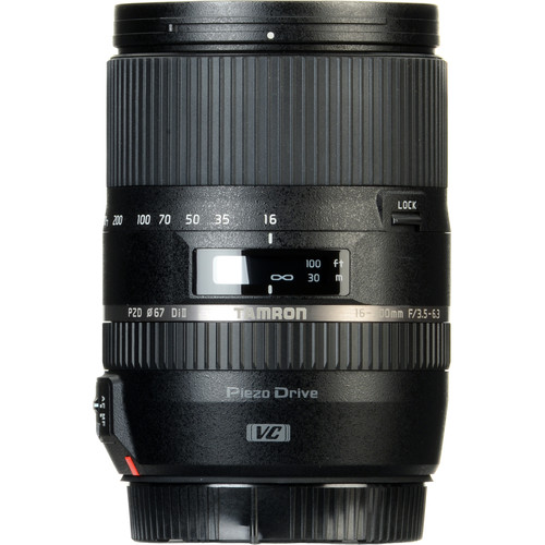 Tamron 16-300mm f/3.5-6.3 Di II VC PZD MACRO Lens AFB016C-700