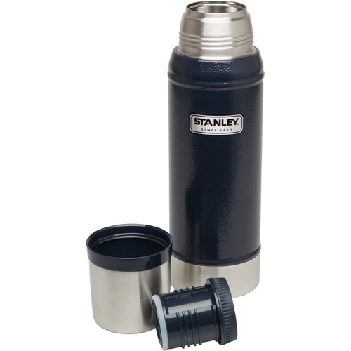 Stanley Classic 25 oz Vacuum Bottle (Hammertone Navy) STL-54529
