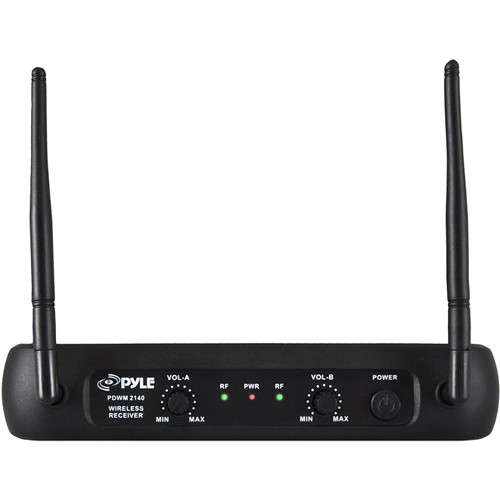 Pyle Pro PDWM2140 2 Person VHF Wireless Microphone PDWM2140 B H