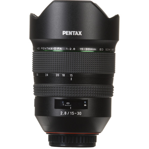 Pentax HD PENTAX-D FA 15-30mm f/2.8 ED SDM WR Lens