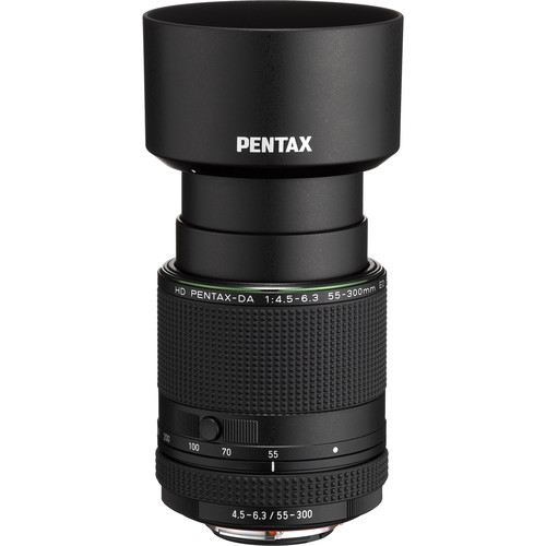 Pentax HD PENTAX-DA 55-300mm f/4.5-6.3 ED PLM WR RE Lens 21277