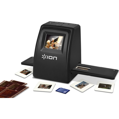 ION Film 2 SD Max Hi-Res 35mm Slide and Negative Scanner with SD