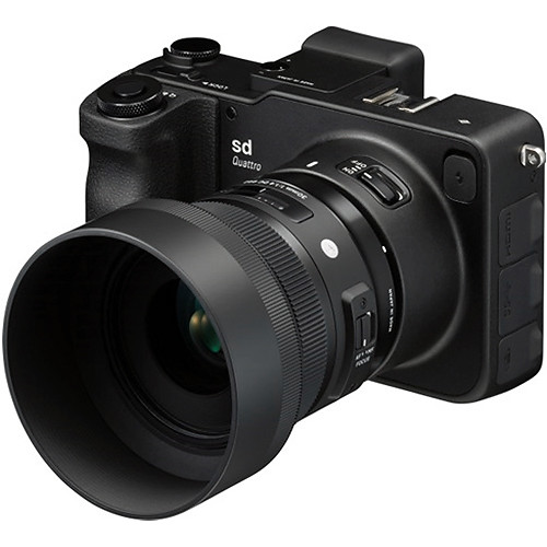 Sigma sd Quattro Mirrorless Camera with 30mm Lens ZL900 B&H