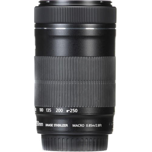 Canon EF-S 55-250mm f/4-5.6 IS STM Lens 8546B002 B&H Photo Video