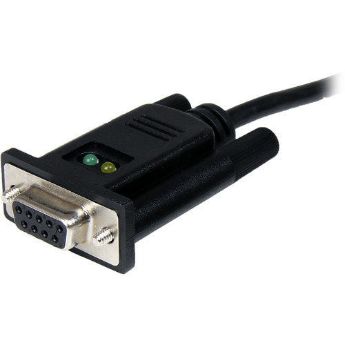 StarTech 1-Port to Null Modem RS232 DB9 Serial ICUSB232FTN