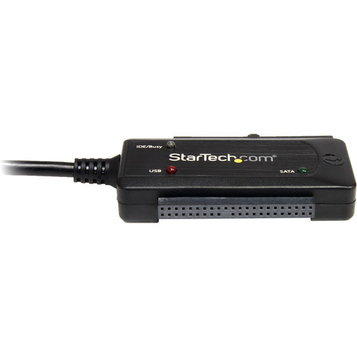 Sicilien Kent sikkerhed StarTech USB 2.0 to SATA IDE Adapter (Black) USB2SATAIDE B&H