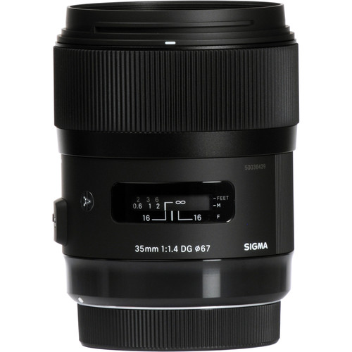 Sigma 35mm f/1.4 DG HSM Art Lens for Sony A 340205 B&H Photo