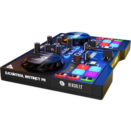 Hercules DJControl Instinct P8 - Compact DJ DJCONTOL-IP8 B&H