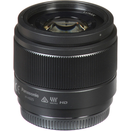 Panasonic Lumix G 25mm F 1 7 Asph Lens H H025k B H Photo Video